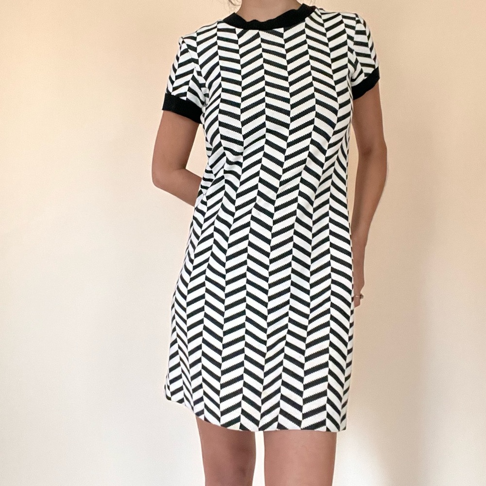 ZARA Black and white dress size XS